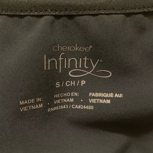 Cherokee infinity scrub top